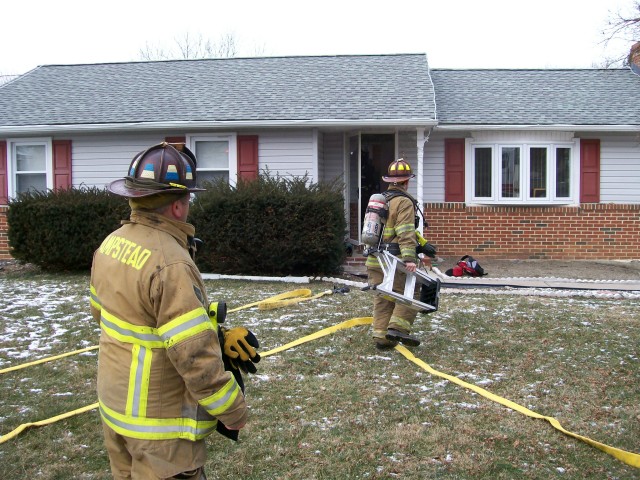 Local Alarm 2-18, Smoke in the house with CO Detector Sounding. 02-06-2007